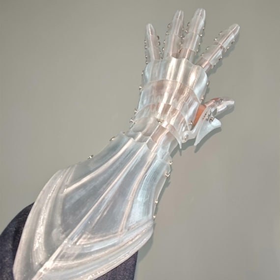 Medieval Armor Gauntlet Gloves Cosplay LARP Armor Gloves 3D Printed Plate Armor Costume Renaissance Festival Knight Gloves Custom Fit