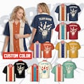 Personalized Name Retro Bowling Hawaiian Shirt, Custom Bowling Team Button Down Shirt For Bowlers, Matching Bowling Shirt For Bowling Lovers