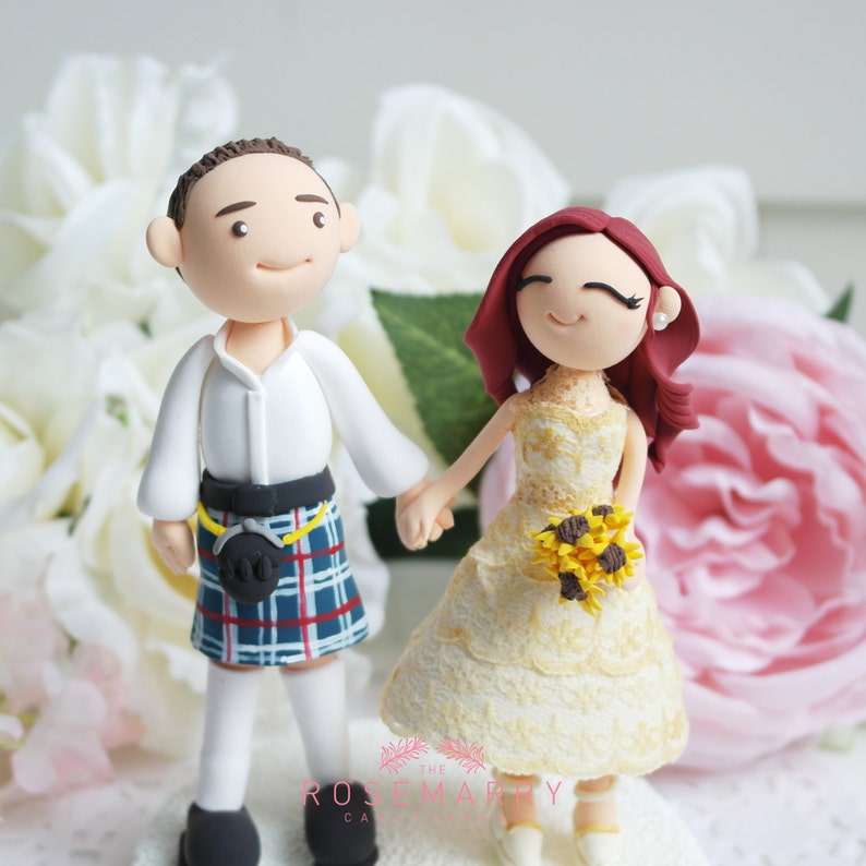 Custom Cake Topperirish Traditional Wedding Etsy