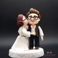 Custom Wedding Cake Topper - Star Wars Kissing Couple (UP) product logo