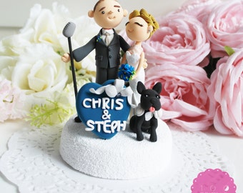 Custom Cake Topper- Jazz Theme