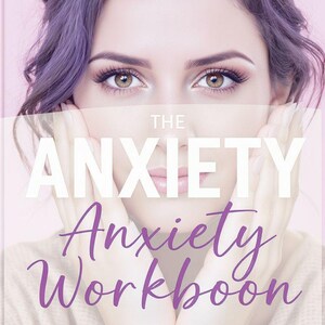 Stress Relief & Self Care Planner pdf-a4- editable canva Anxiety Workbook Emotional Healing Guide