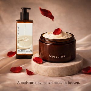 Butter Me Up | Body Butter & Body Nectar Duo | A Necessity for Soft, Glowy Skin