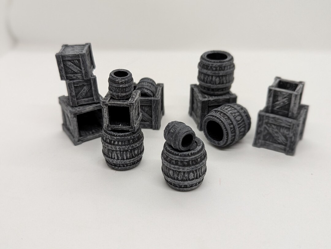 Random Dnd Mini Box Dnd Boxes/barrel Minis - Etsy