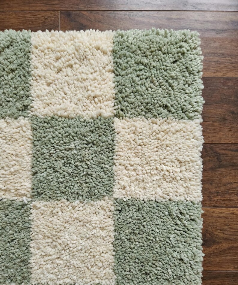 Living room decor area rug
Neutral wool floor carpet
Modern plush rug for home