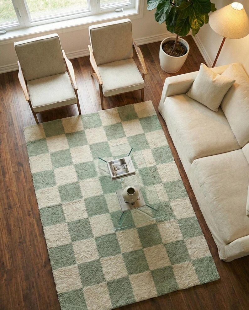 Minimalist beige grey floor rug
Handcrafted wool rug with premium finish
Cozy modern rug for elegant interiors