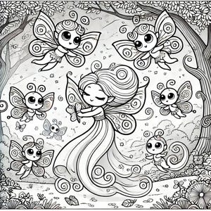 Flutterbys Colouring Pages • 70 Printable Butterfly Sheets (digital ...