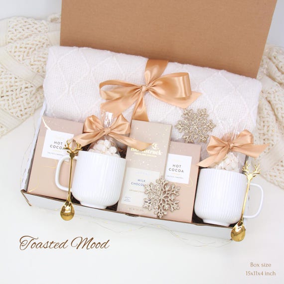 Gift For Couple Holidays Gift Box For Family, Christmas Box, Holiday Gift, Gift Set, Appreciation Gift For Couple