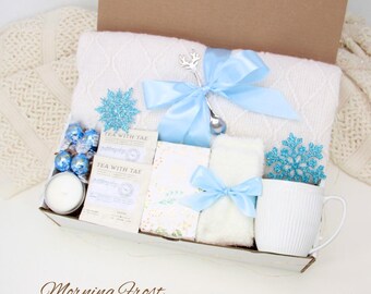 Winter Gift Box Best Friend, Christmas Gift, Holiday Gift Box For Women, Gift Idea, Gift Box For Women, Care Package For Her