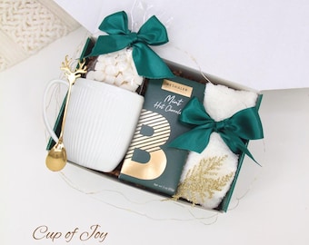 Corporate Holiday Gift Box, Christmas Gift Basket, Hygge Gift, Sending A Hug, Gift Box For Women, Care Package For Her, Thank You Gift