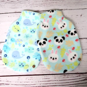 Fleece Hot Water Bottle Cover - Animal Prints
