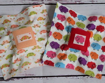 Fabric Tooth Fairy Pillow - Animal Prints