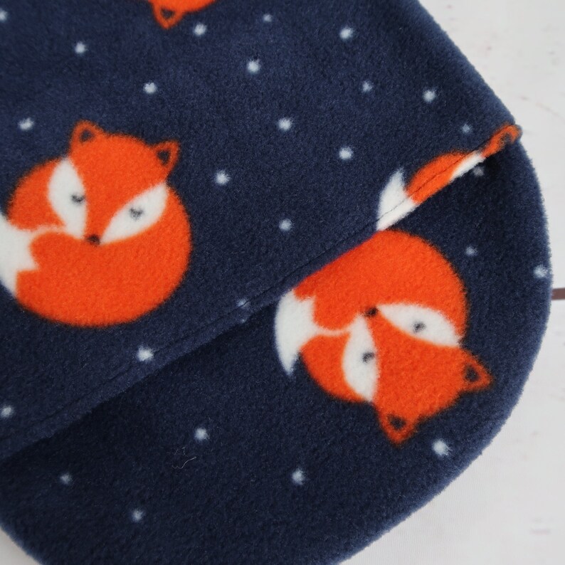 Animal Polar Fleece Hot Water Bottle Cover Etsy UK