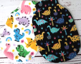 Tier Polar Fleece Wärmflaschenbezug - Dinosaurier