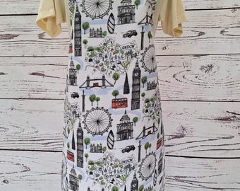 London City Matt Oilcloth Apron