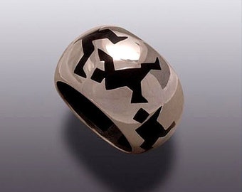 Talking Heads RING.Silver Art