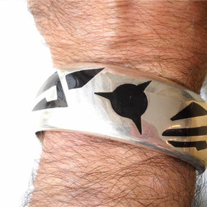 Ancient signs of intelligence cuff BRACELET image 2