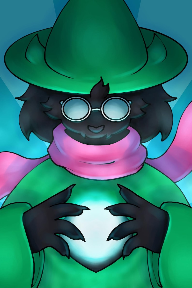 Ralsei Deltarune 4x6 Art Print [PRE-ORDER] - Etsy