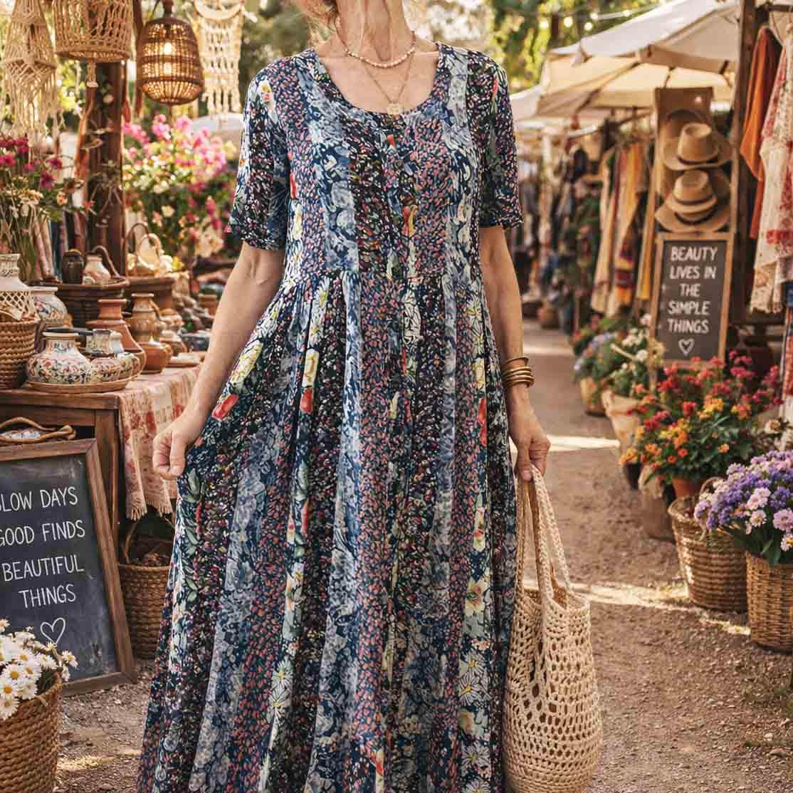 sewing pattern for ladies pinafore dress Apricot Pinafore Dress and Top main image 1