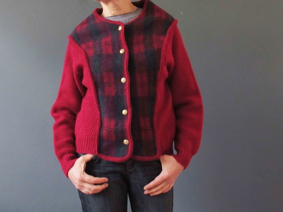 pendleton wool cardigan
