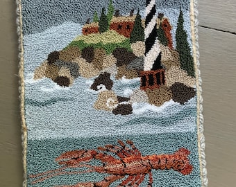 Punch Needle Rug Hooking Little Traveler Frame with Cozy - Breezy Ridge Rugs
