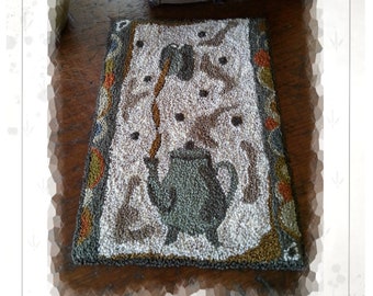 IMPRESO - Needle Punch Pattern - (Endless Cup) (PNP107P) - por Kate Gillery en © Briar Cottage