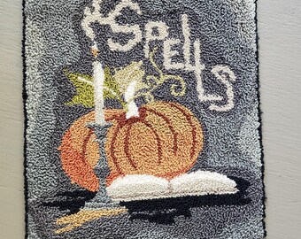 TERMINADO - Punch Needle - (Hechizos) - diseñado y perforado por Kate Gillery en © Briar Cottage