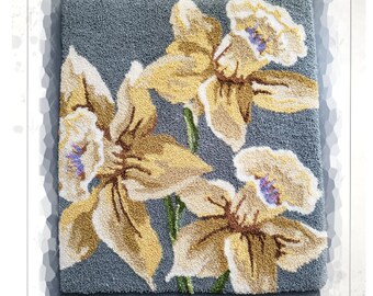 IMPRESO - Patrón de punzón de aguja - (Narcisos) (PNP229P) - por Kate Gillery en © Briar Cottage