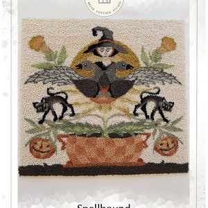 PRINTED - Needle Punch Pattern - (Spellbound) (PNP225P) - by Kate Gillery at © Briar Cottage