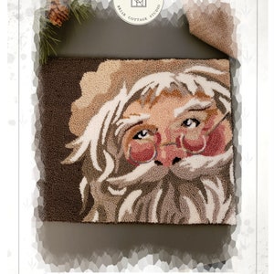 PRINTED - Needle Punch Pattern - (Olde blue eyes) (PNP207P) - by Kate Gillery at © Briar Cottage