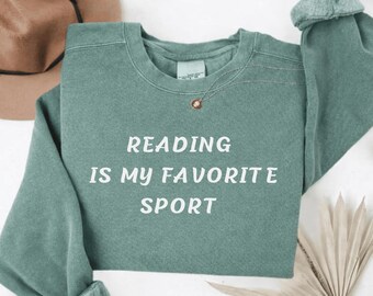 Leer es mi deporte favorito PNG: Clipart de amante de la biblioteca y ratón de biblioteca (Descarga digital)