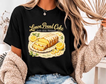 Imagen PNG de bizcocho de limón: imágenes prediseñadas de postre cítrico y refrescante (descarga digital)