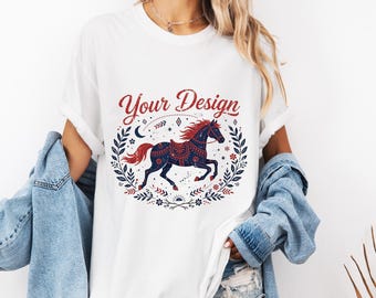 Western Cowgirl PNG, Cowboy Tshirt Design, Comfort Colors Western Shirt, Country Girl Clipart, Digital Download for Sublimation