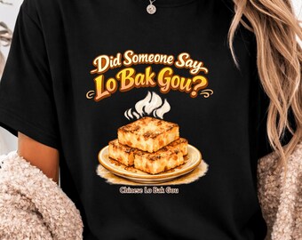 Lo Bak Gou PNG: Ilustración de pastel de nabo estilo dim sum chino (descarga digital)