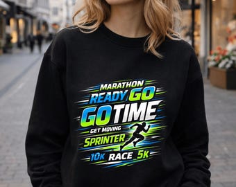 Motivación para correr PNG: Diseño de fitness para el día de la carrera de maratón/velocista (descarga digital)