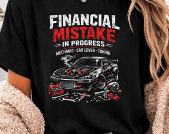 Error financiero en progreso Mecánico Amante de los autos Tuning PNG (Descarga digital)