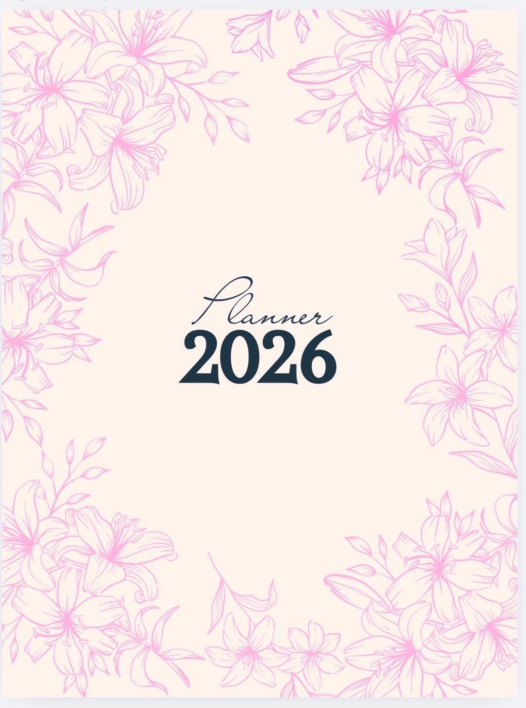 2026 Daily Planner | Organizer, Self-care Organizer - Etsy