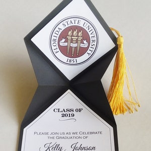 Graduation Invitations-Grammar School, High School, College, Unique Invitation, Class of 2024, Graduation Party, Graduation Announcement