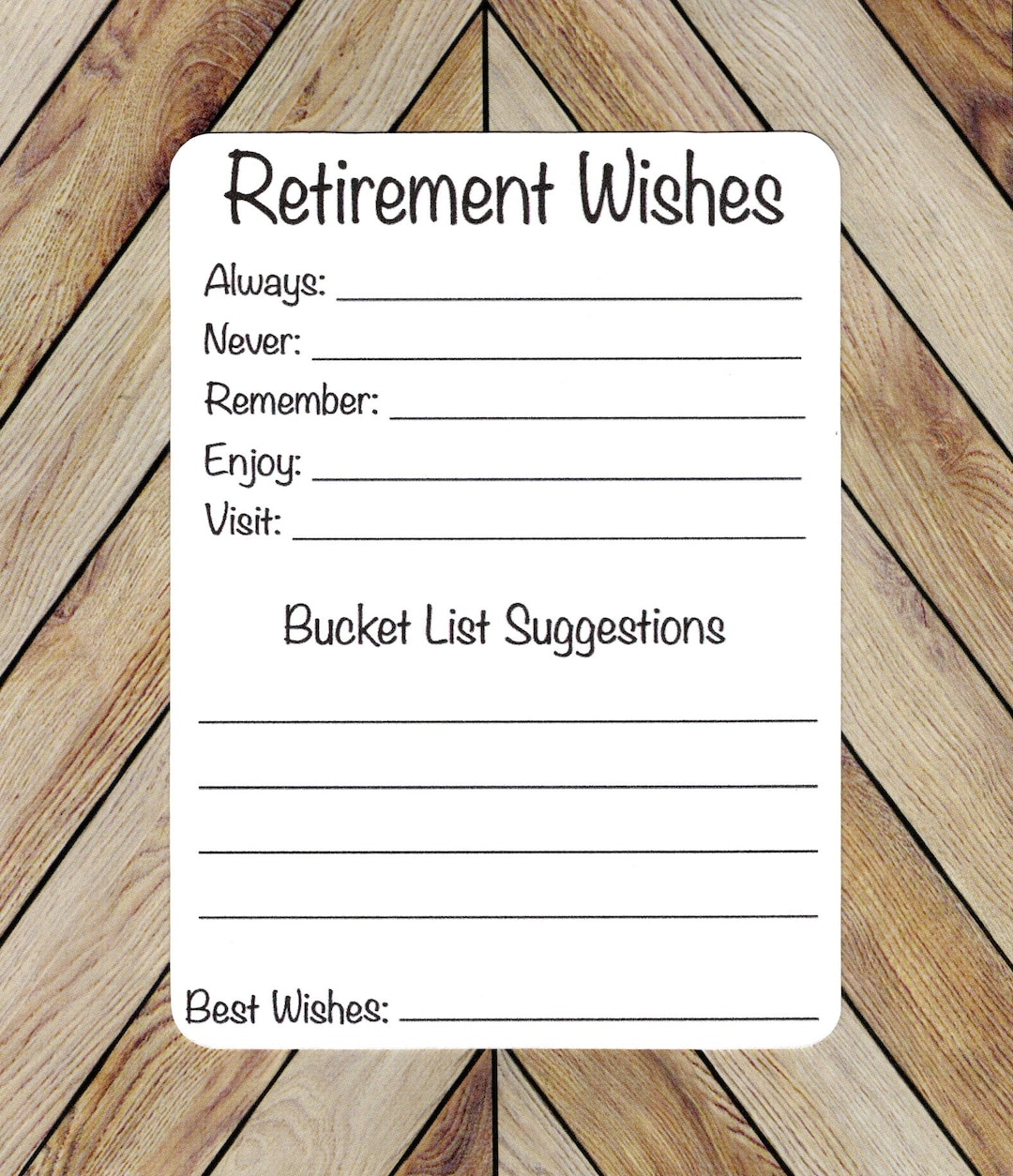 RETIREMENT WISHES - Advice for Retirement/bucket List Suggestions ...
