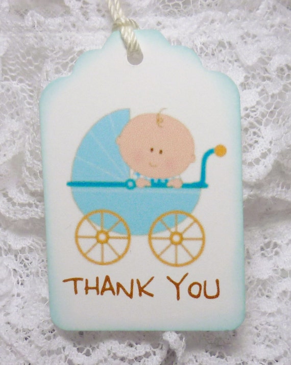 Items similar to Baby BOY Thank You Gift / Party Favor / Baby Shower