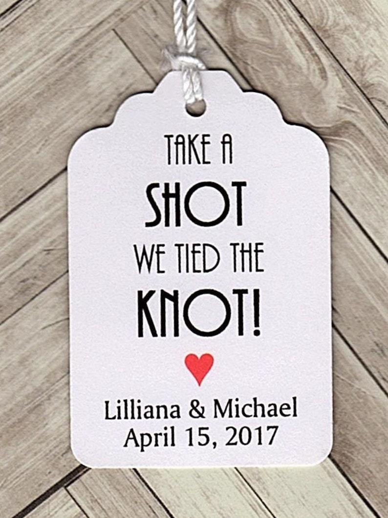 50 CUSTOM Liquor Bottle Tags/ Gift Tags/shower/wedding Favor Etsy