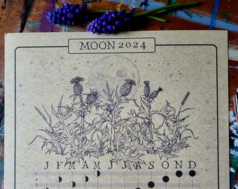 Moon / Lunar Calendar 2024