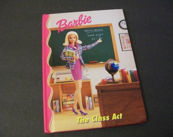 Vintage Barbie Story Books, You Choose Title, Barbie and Friends Book Club, Hardcover, Junk Journal Supply, Journal Cover, Vintage Ephemera
