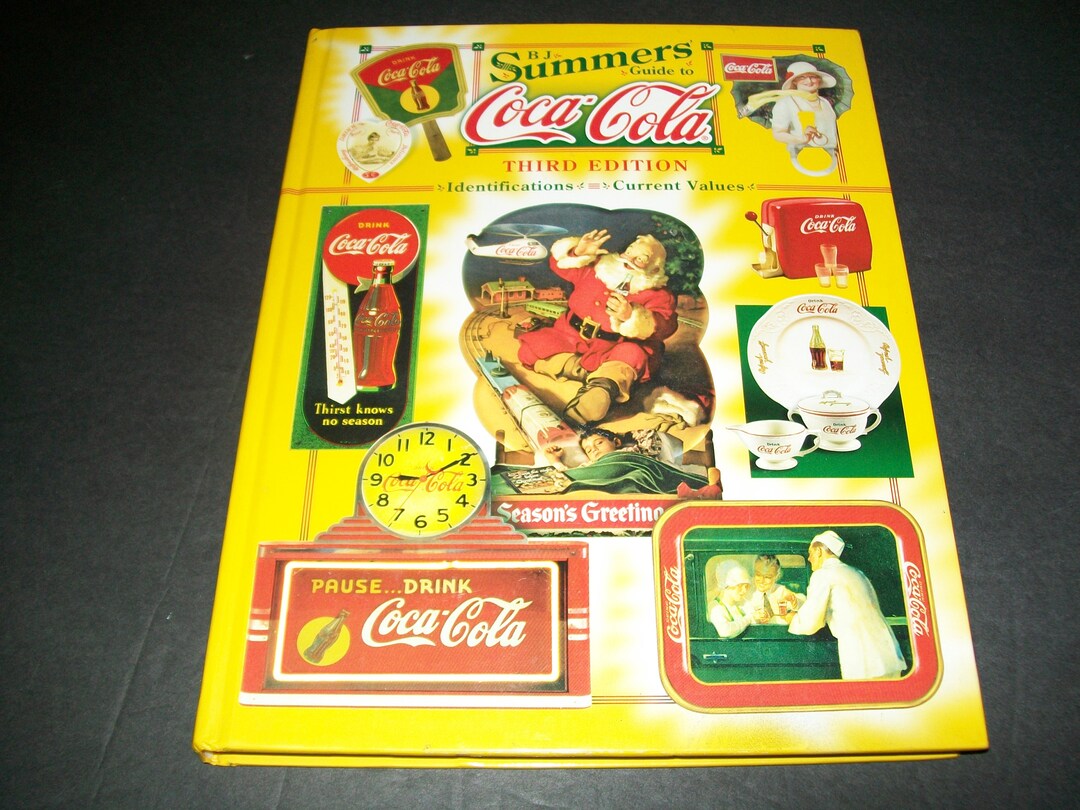 Vintage B.J. Summers Coca Cola Collectors Book, Third Addition
