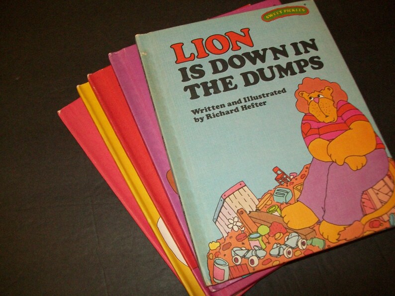 Vintage Children's Books 1970s Sweet Pickles Series Etsy