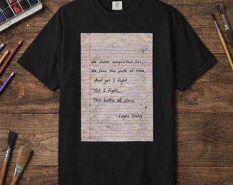 Camiseta con la letra Nutshell / Tributo a Layne Staley del rock de los 90 de Alice In Chains