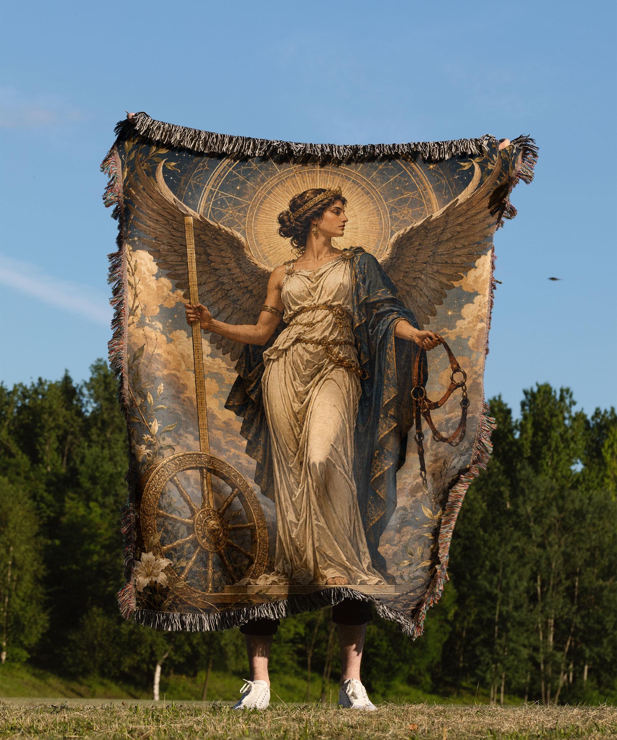Justice Tarot Tapestry - Etsy