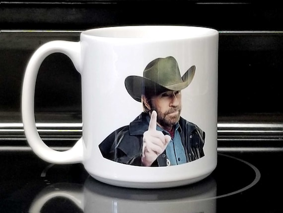 Chuck Norris Dad Coffee Mug, Jumbo 20 Oz Father's Day Gift