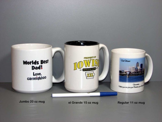 Funny LARGE 15 Oz or JUMBO 20 Oz Coffee Mugs for Hunters Sportsmen