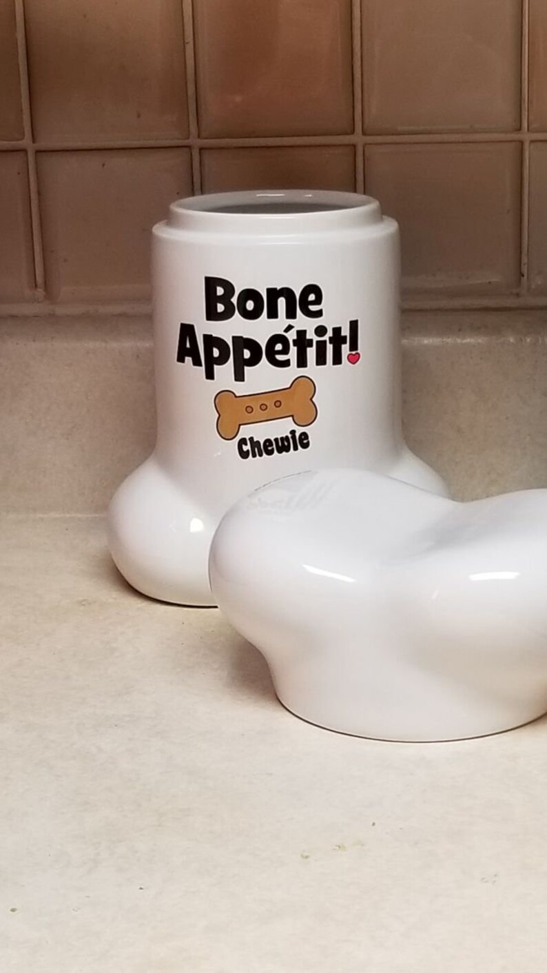 Keramik Hunde leckerli Dose Niedlich Hund Knochen Form Etsy